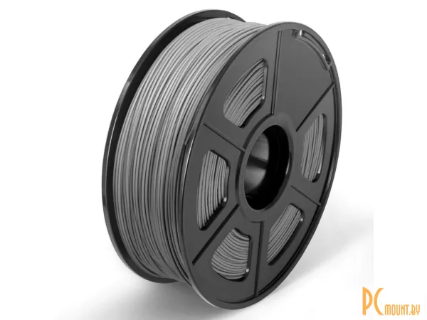 ABS Пластик для 3D печати (филамент) в катушках, 3D Printing Filament ABS Gray (Серый), 1,75mm, 1kg