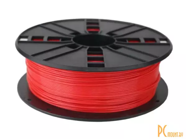 PLA Пластик для 3D печати (филамент) Gembird 3DP-PLA1.75-01-R Red 1.75mm 1kg