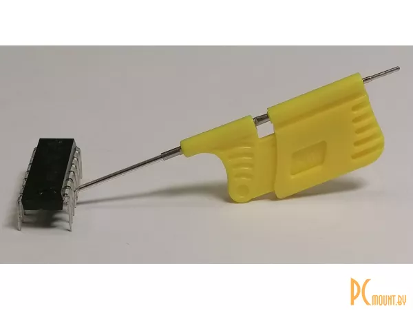 SDK08 миниатюрный щуп зажим для мультиметра, желтый