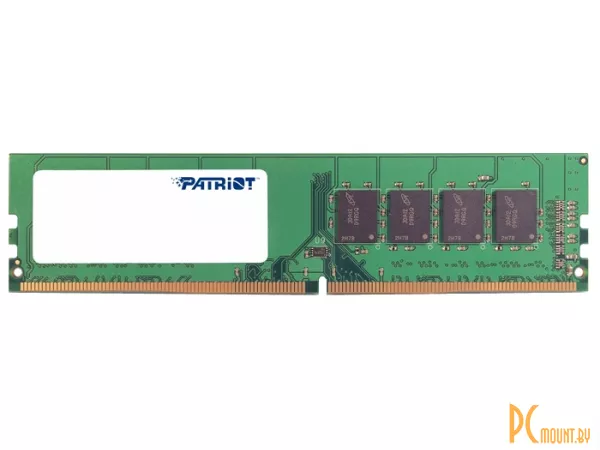 Память оперативная DDR4, 4GB, PC19200 (2400MHz), Patriot PSD44G240082