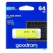 USB память 64GB, Goodram UME2-0640Y0R11 Yellow